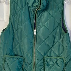 Almost new hunter green vest